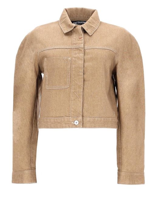 Jacquemus Natural Elegant Mini Vest For