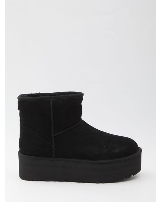 Ugg Black Classic Mini Platform
