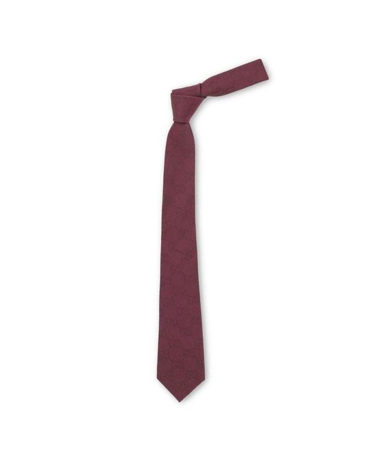 Men's Purple Silk Tie