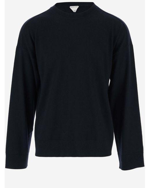 Bottega Veneta Blue Wool Pullover