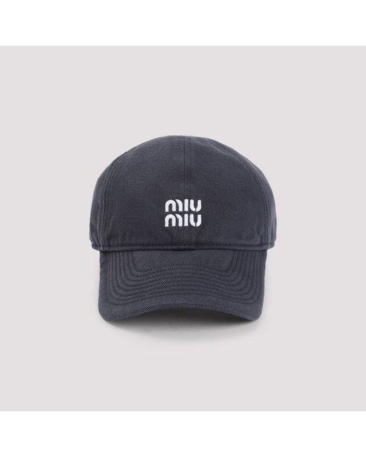 Miu Miu Blue Hat