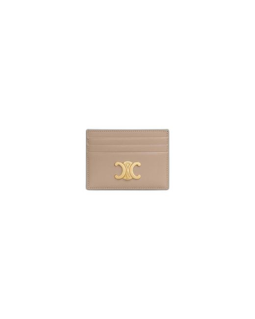 Céline White Card Holder