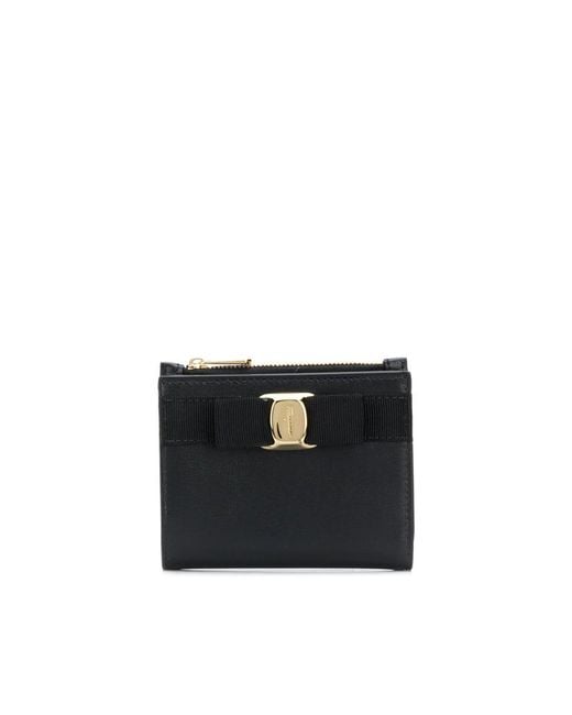 Ferragamo Black Wallets & Purses