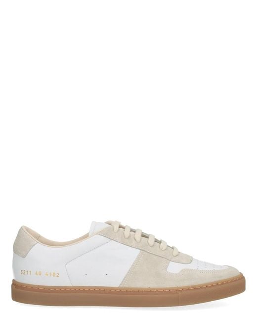 Common Projects White Low-Top Sneakers
