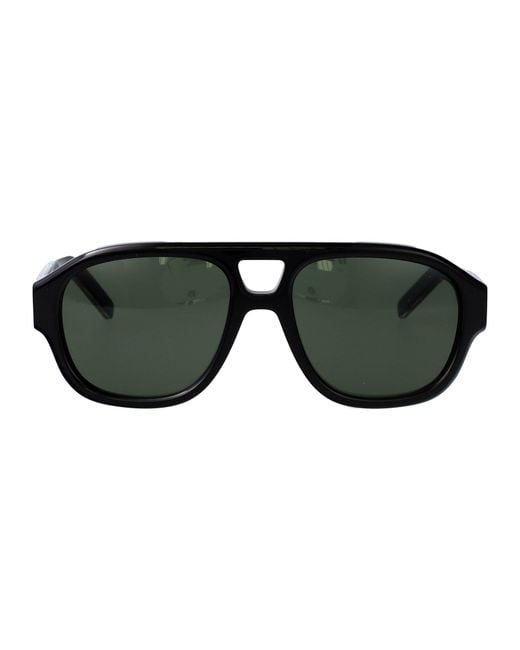 Men's Black Day Acetate Sunglasses