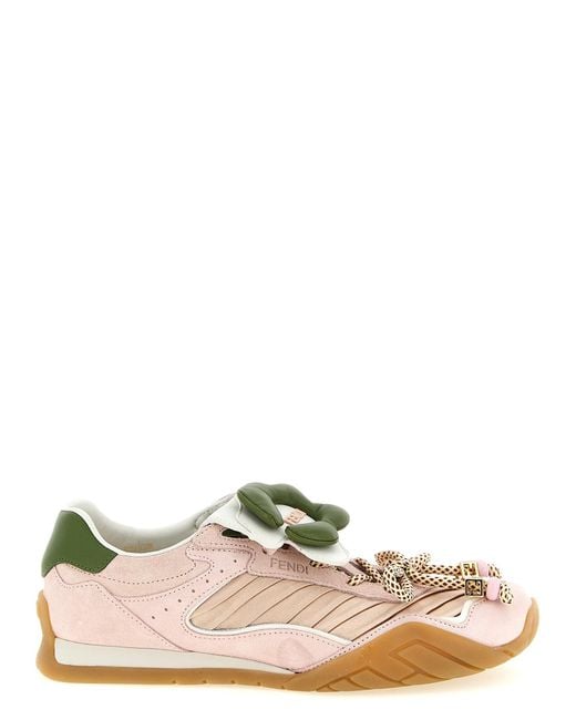 Fendi Pink Wave Pulse' Sneakers