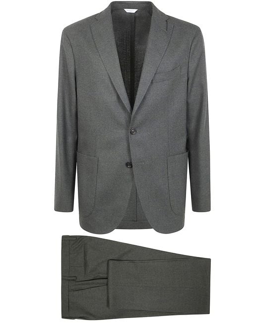 Boglioli Gray Suit for men
