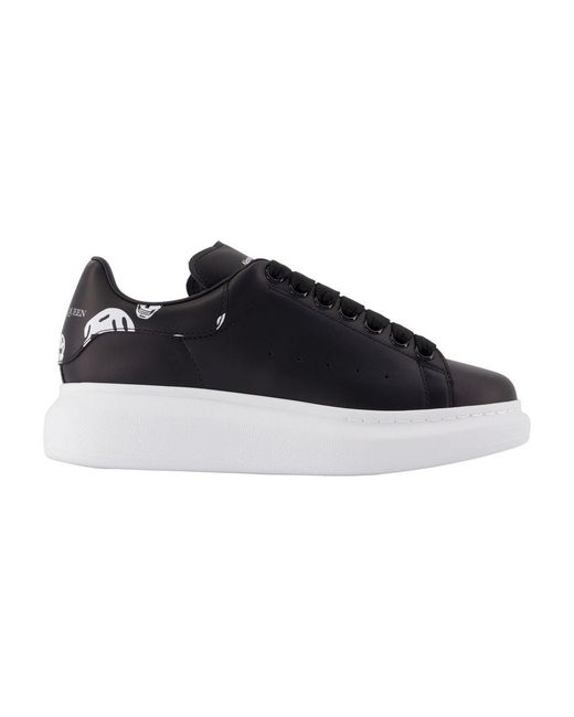 McQueen Black Oversized Sneakers