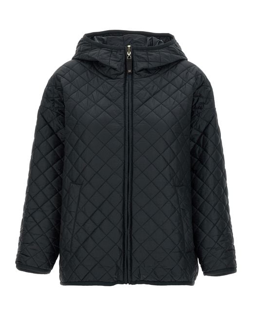 Women's Black Leo Puffer Jackets