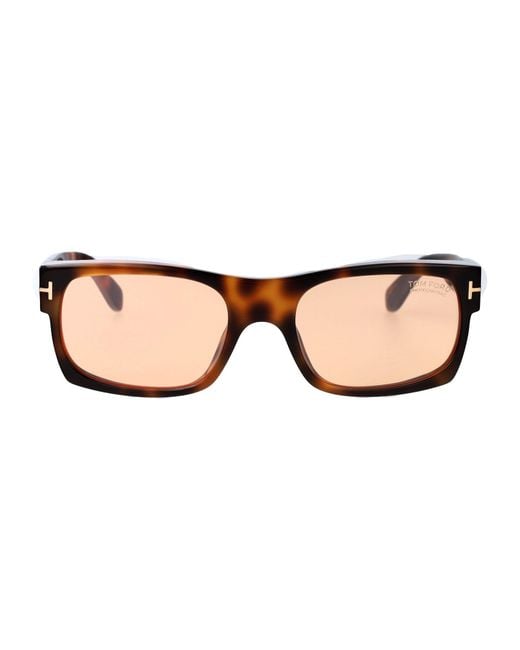 Tom Ford Brown Sunglasses for men