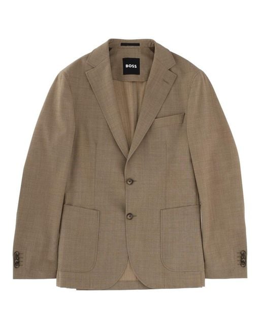 Boss Brown Premium Leather Jacket