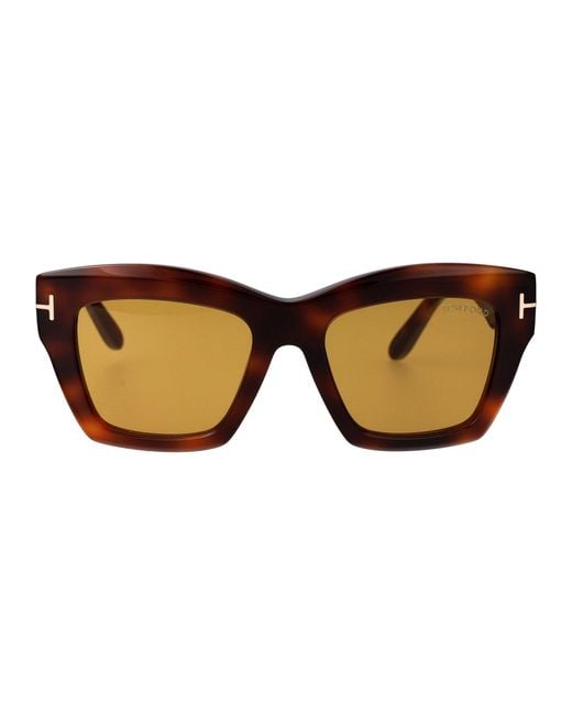 Tom Ford Brown Sunglasses