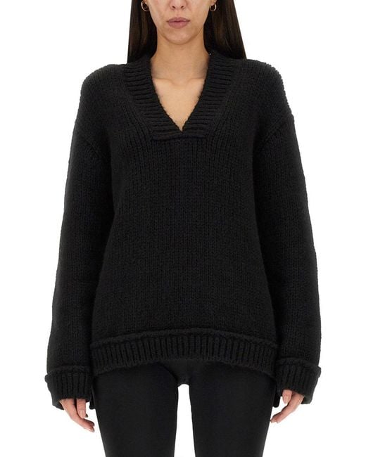 Tom Ford Black D Wool Sweater