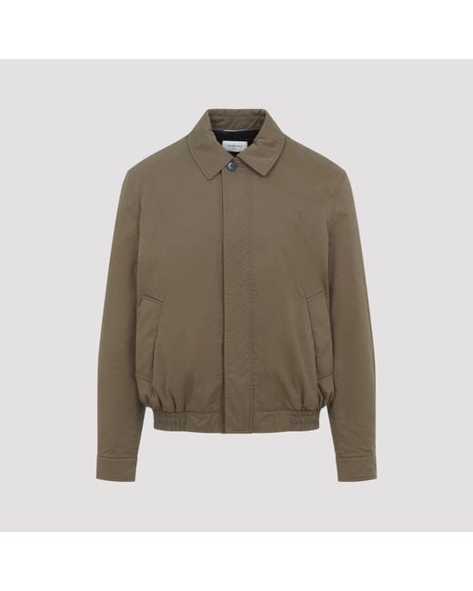 Saint Laurent Green Cotton Jacket