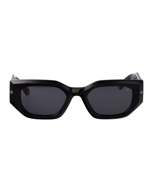 Philipp Plein Black Sunglasses
