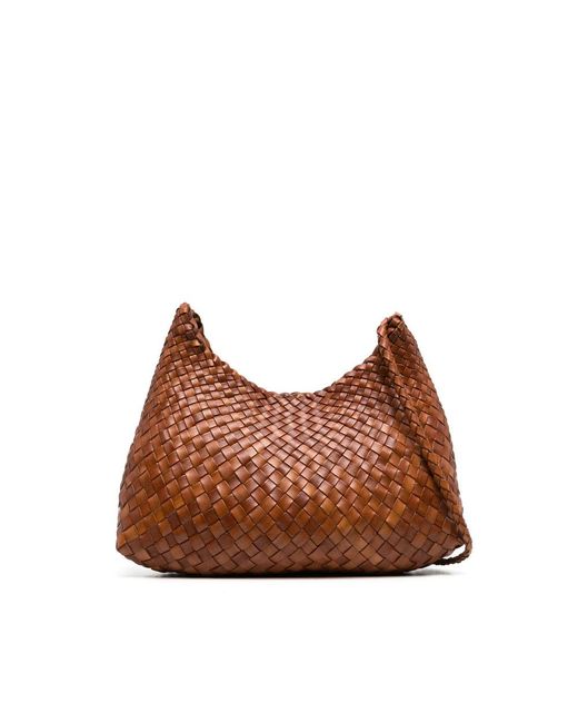 Dragon Diffusion Brown Shoulder Bags