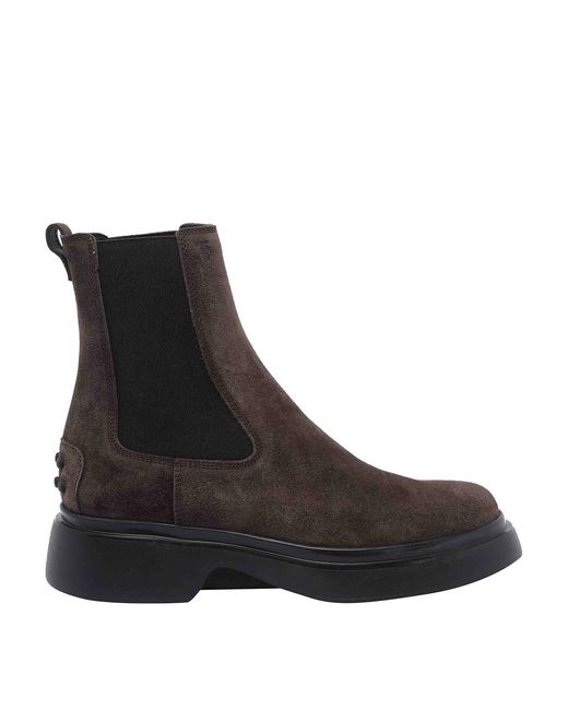 Tod's Black Booties