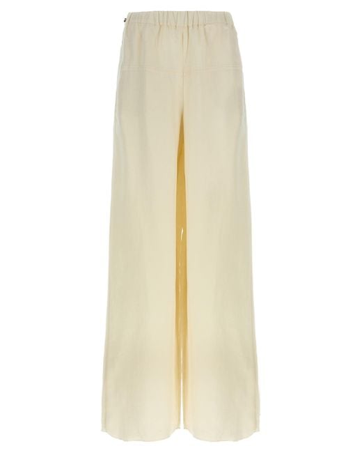 Max Mara White 'Onore' Pants
