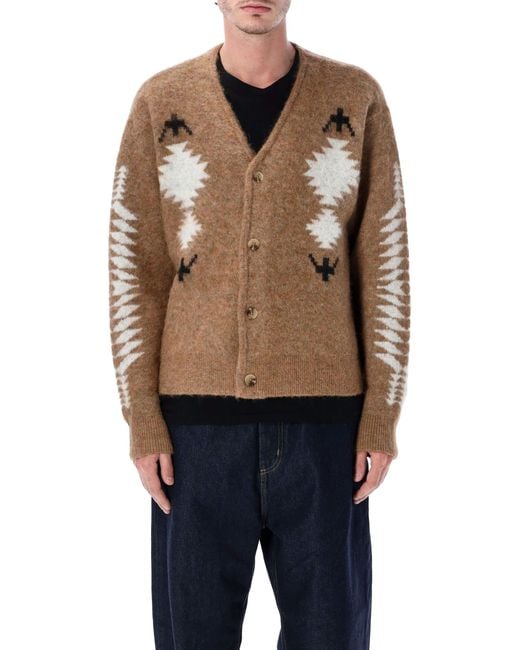 Pendleton Blue Spider Rock Cardigan for men