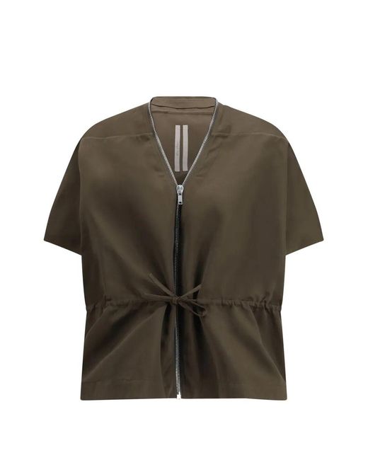 Rick Owens Green "Sail" Jacket