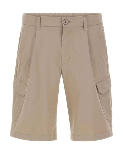 Herno Natural Cargo Functional Bermudas