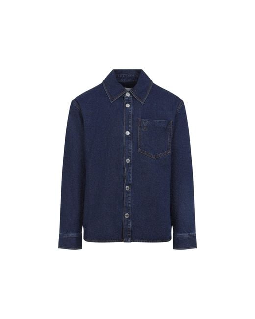 AMI Blue Shirt for men