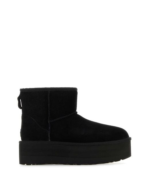 Ugg Black Classic Mini Platform