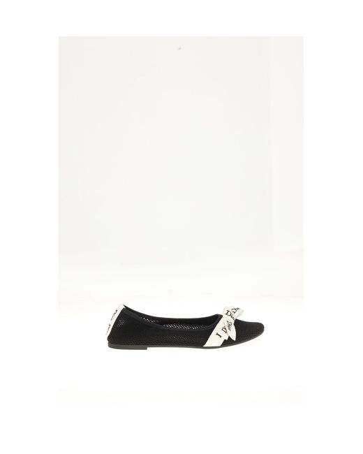 Dior White Flat Shoes