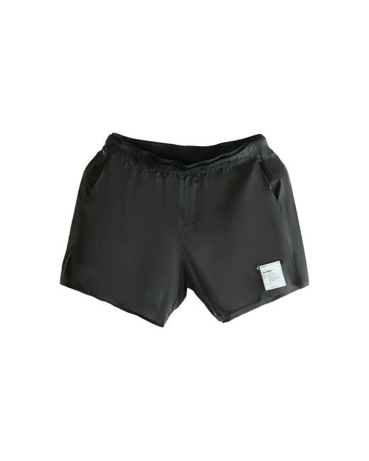 Satisfy Black Shorts for men