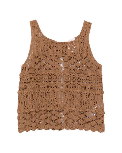 Women's Brown Top