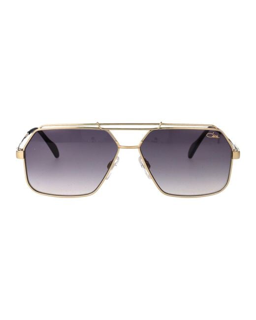 Cazal Blue Plastic Glasses for men