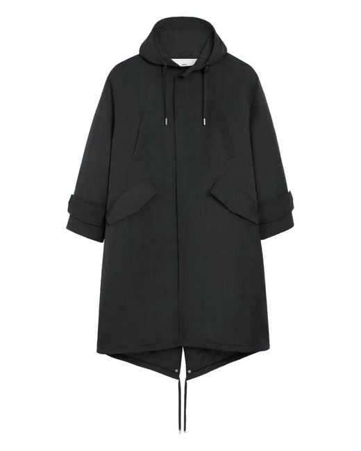 AMI Black Padded Anthracite Jacket