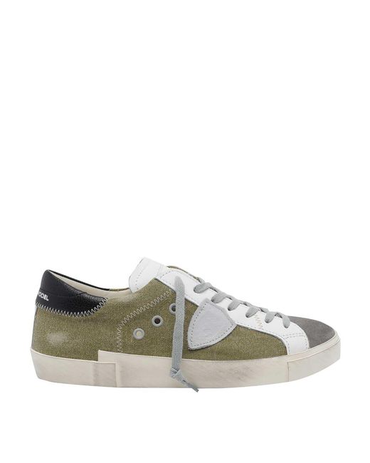 Philippe Model Gray Prsx Sneakers