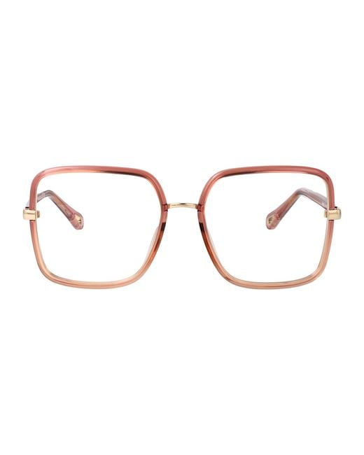 Chloé Brown Bio Injection Glasses