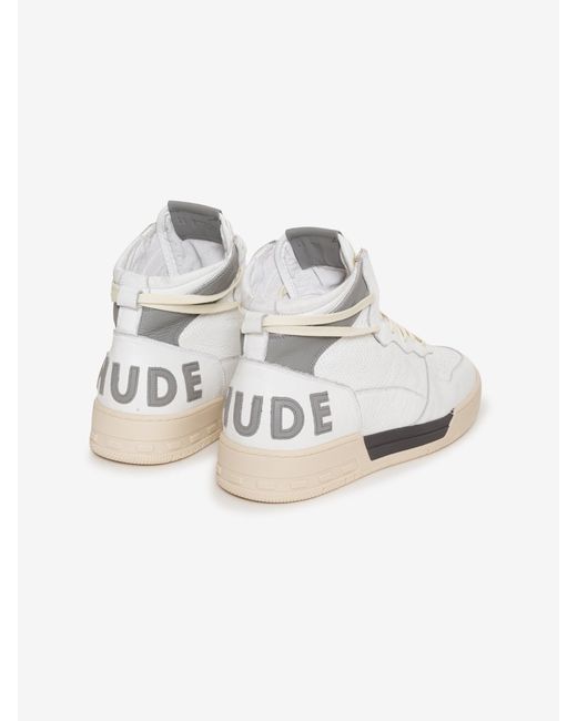 Rhude White Rhecess Mid/ Nwt for men