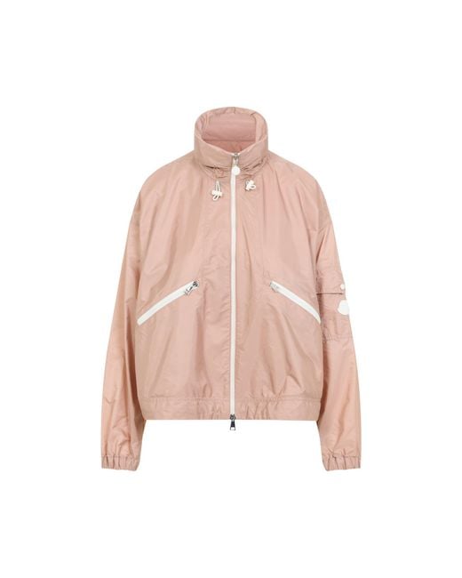 Moncler Pink Marmacy Polyamide Jacket