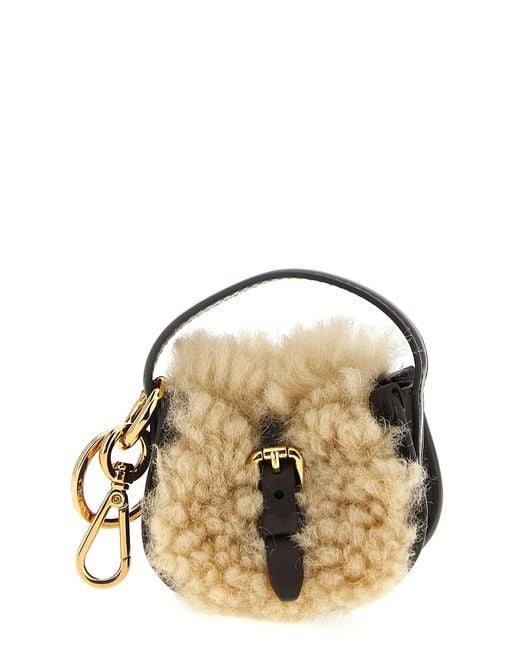 Etro Metallic Shearling Bag Cindolo