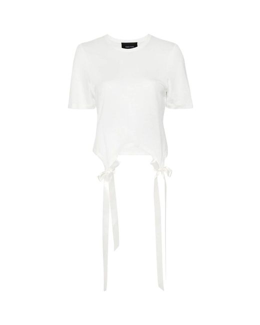 Simone Rocha White T-Shirts