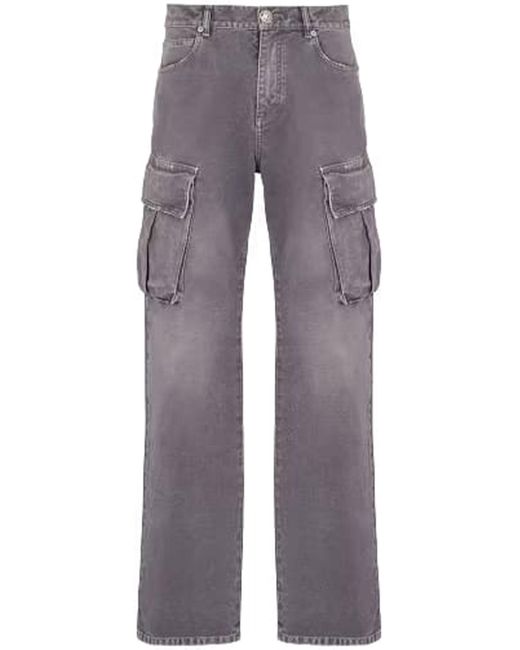 Balmain Gray Balmain Paris for men