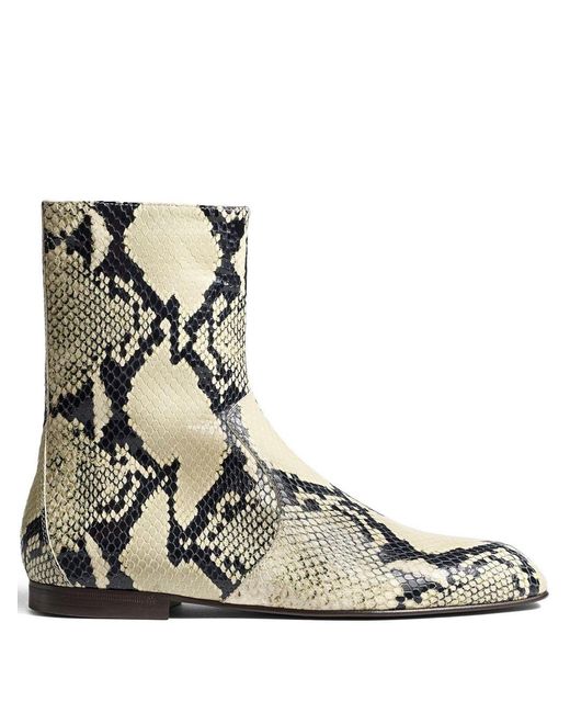 Khaite Brown Colt Ankle Boot
