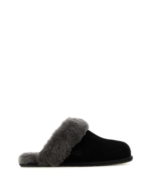 Women's Black Slippers