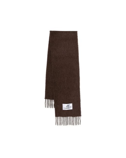Marni Brown Alpaca Scarf