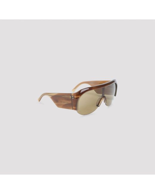 Women's Half Bombé Sunglasses, Dark Khaki Tortoiseshell