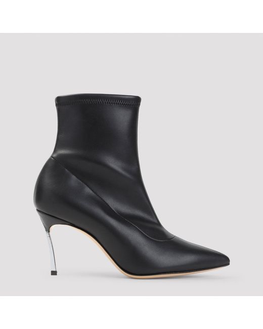 Casadei Black Blade Bootie
