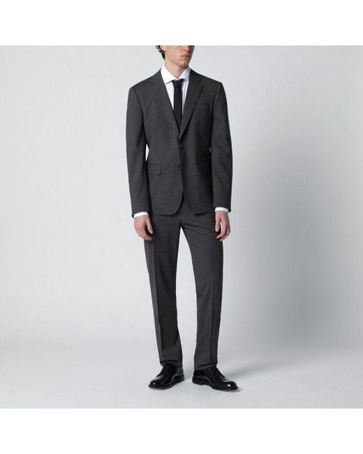 DSquared² Black Singlebreasted Suit for men