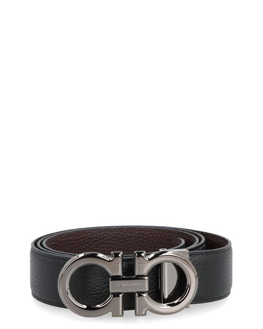 Ferragamo Gray Belts for men