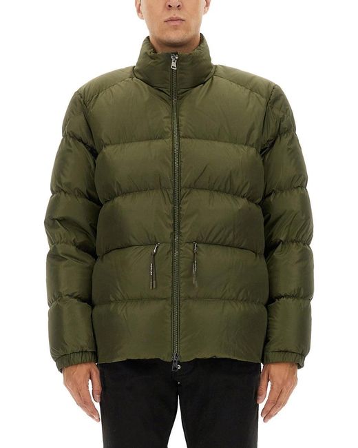Moncler Green Tuileries Short Down Jacket for men