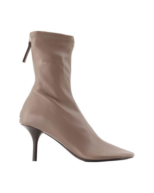 Acne Brown Heeled Boots
