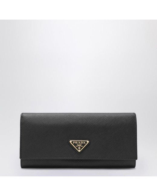 Prada Black Large Wallet
