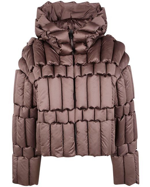 RAXXY Brown Puffer Jacket